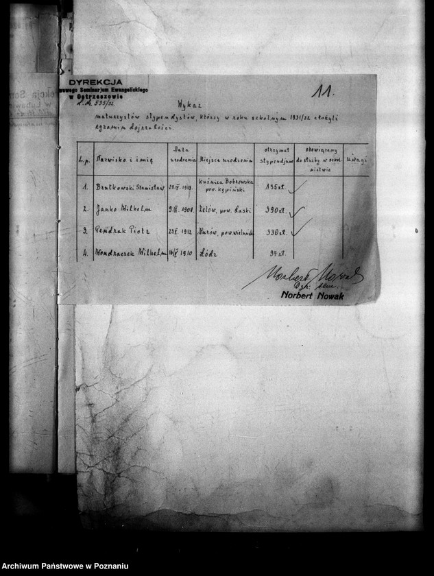 Obraz 14 z jednostki "[Stypendia - przyznawanie uczniom stypendia]"