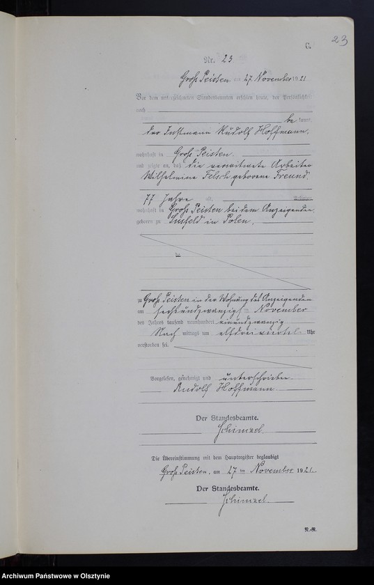 image.from.unit.number "Sterbe-Neben-Register Nr 1 - 24 [ Księga zgonów - wtóropis ]"