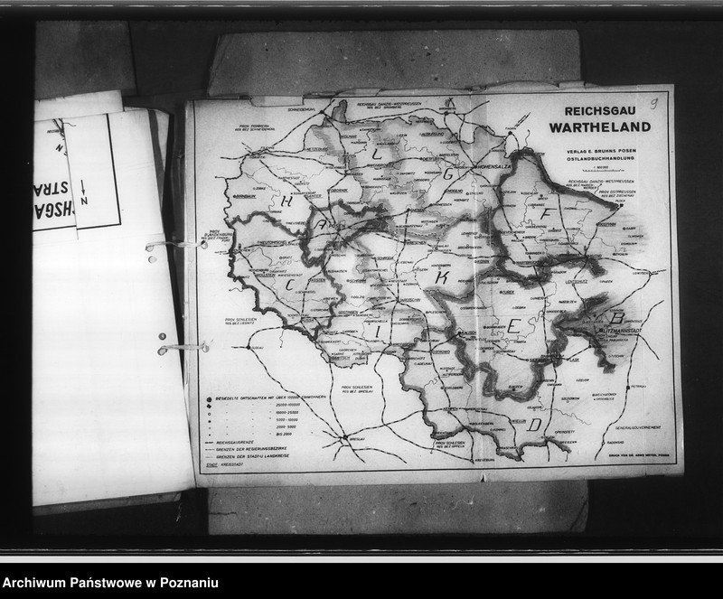 Obraz 13 z jednostki "Zasięg terytorialny urzędów i instytucji na terenie tak zwanego Kraju Warty"