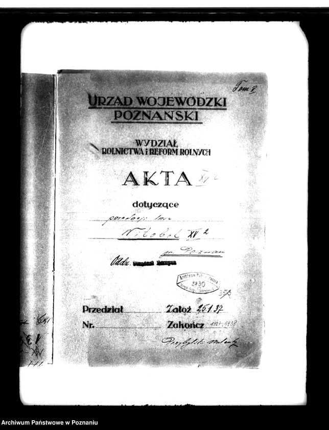 Obraz 4 z jednostki "Parcelacja lasu Witobel XV powiatu poznańskiego Walenty Przybylski"