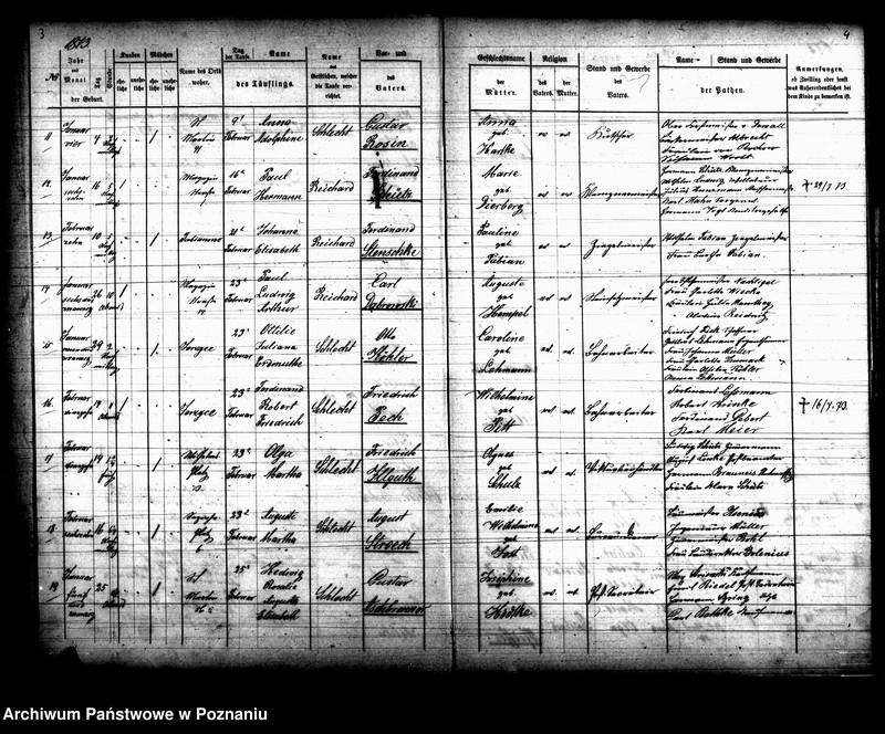 Obraz 3 z jednostki "Verzeichniss der gestorbenen Personen"