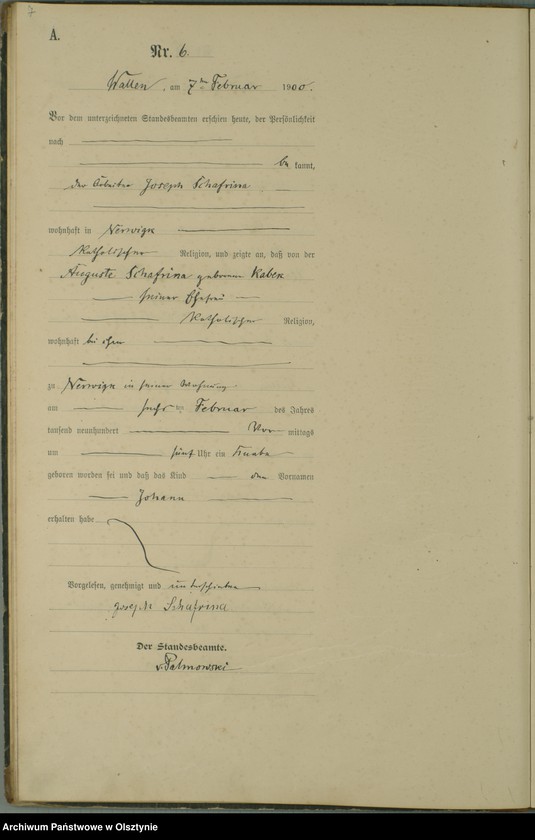 image.from.unit.number "Geburts-Haupt-Register Nr 1 - 74"