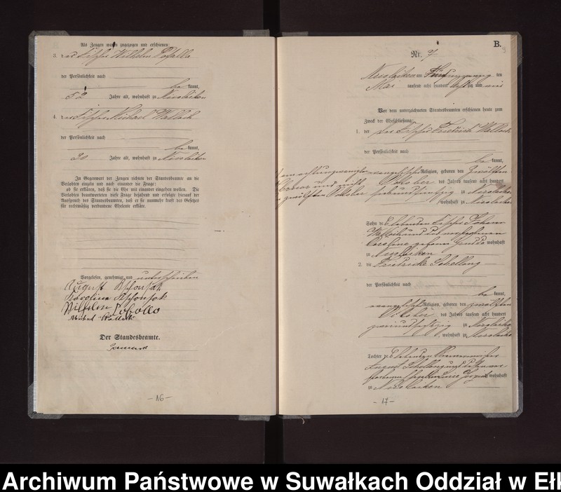 image.from.unit.number "Heiraths-Haupt-Register des Königlichen Preussischen Standes-Amtes Stadt Nicolaiken Kreis Sensburg"