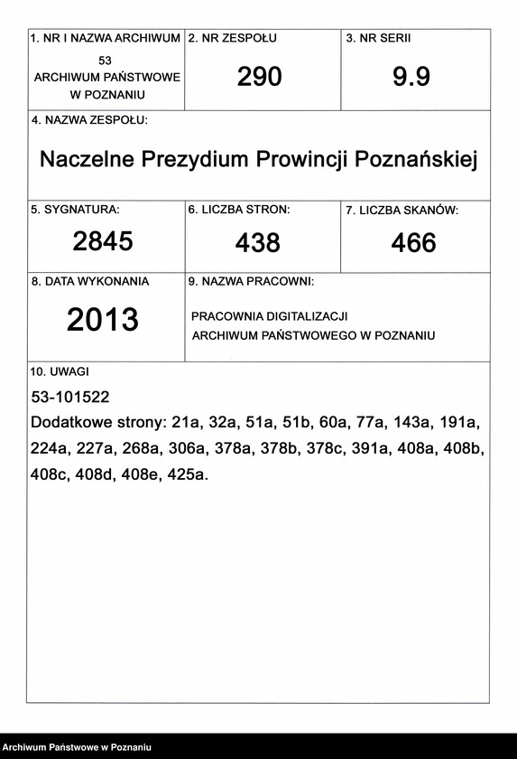 Obraz 1 z jednostki "Das politische Verhalten diesseitiger Untertanen polnischer Zunge."