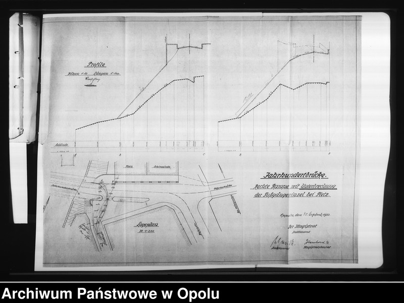 Obraz 20 z jednostki "[Budowa mostu "Stulecia" - Jahrhundertbrücke - korespondencja, rysunki techniczne]"