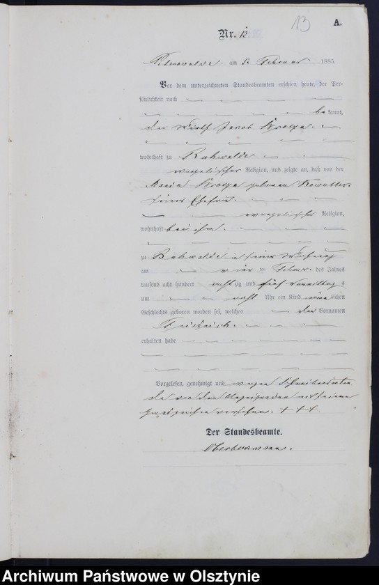 image.from.unit.number "Geburts-Haupt-Register Nr 1 - 208"