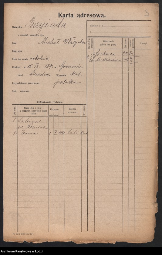 image.from.unit.number "[Spis ludności Łodzi] Berginda - Berkowicz"