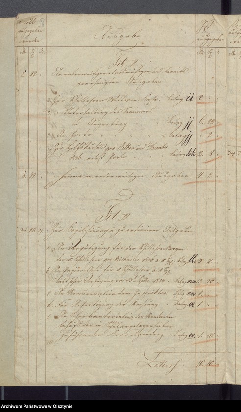 image.from.unit.number "Schul-Kassen Rechnung des Kirchspiels Widminnen"