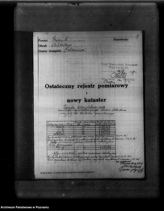 Obraz 5 z jednostki "Ostateczny rejestr pomiarowy majątku Zebertowo"