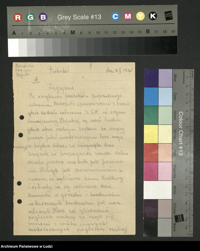 Obraz 2 z jednostki "[Wojewódzka Szkoła Partyjna Polskiej Partii Robotniczej -] sprawozdania słuchaczy z wyjazdów w teren"