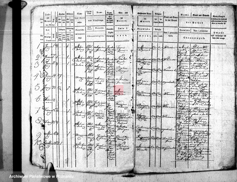 image.from.unit.number "Duplikat urodzonych, zaślubionych, zmarłych"