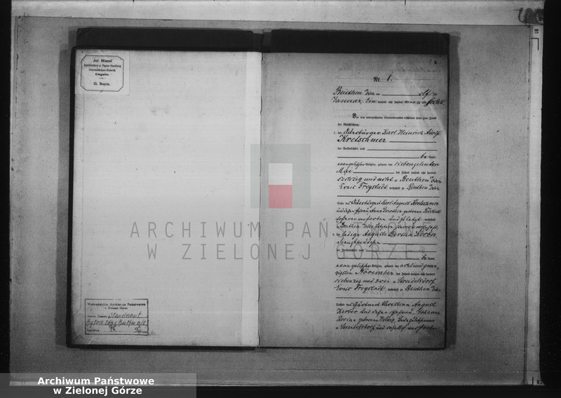 Obraz 5 z jednostki "[Księga aktów małżeństw rok 1896]"