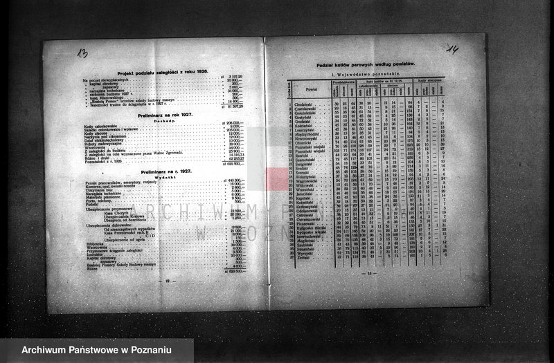 Obraz 10 z jednostki "Sprawozdanie Stowarzyszenia Dozoru Kotłów w Poznaniu za rok 1927"