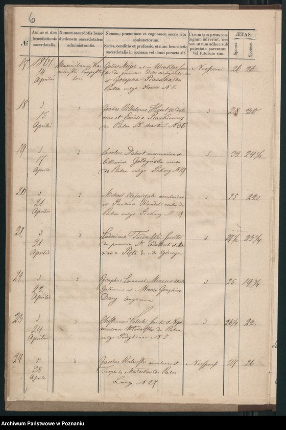 Obraz 6 z jednostki "Księga małżeństw"