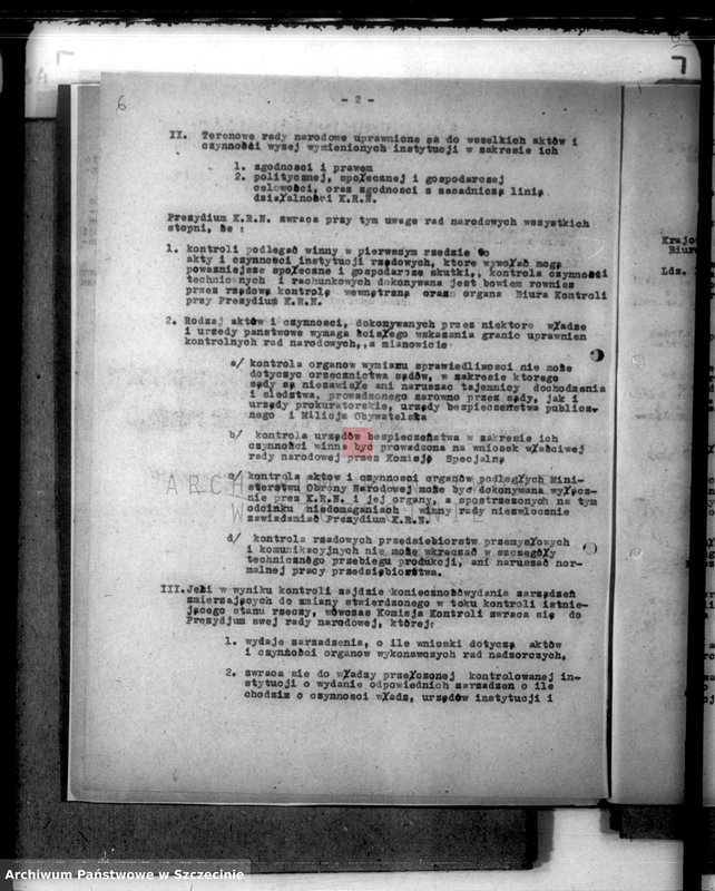 Obraz 6 z jednostki "Związek Rewizyjny Spółdzielni R.P.Okręg Szczeciński - korespondencja"