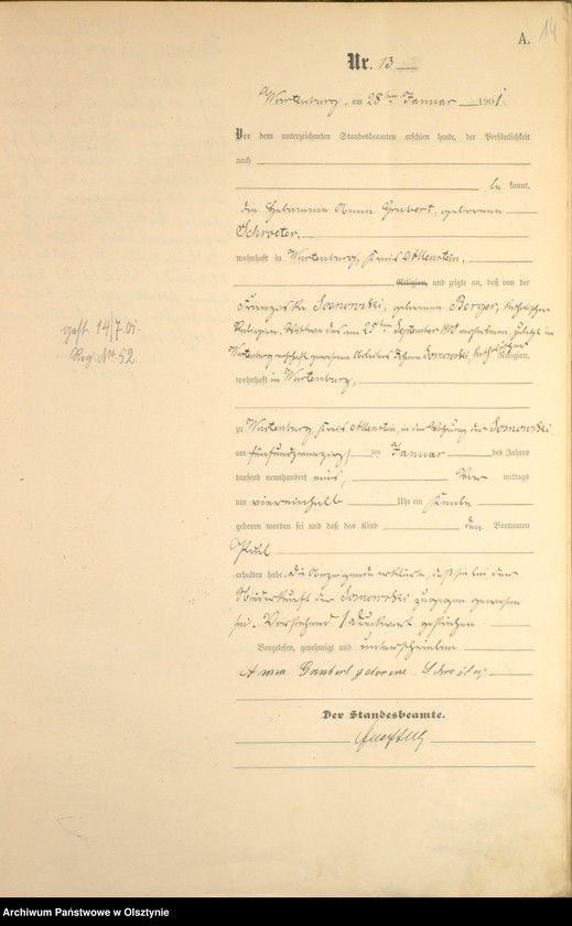 image.from.unit.number "Geburts-Haupt-Register Nr 1 - 182"