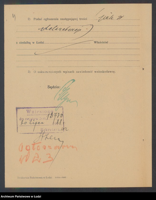 Obraz 6 z jednostki "Herszko Majer Herszkopf – mleczarnia i sprzedaż nabiału"