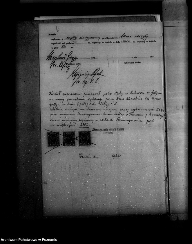 Obraz 10 z jednostki "Gorzelnia rolnicza, młyn i tartak K. Rzóski w Gołaszynie powiat rawicki"