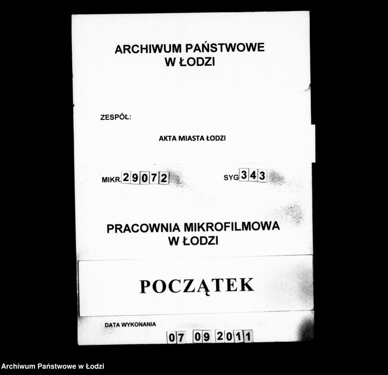 Obraz 1 z jednostki "Akta tyczące się długów bankowych Roznera"