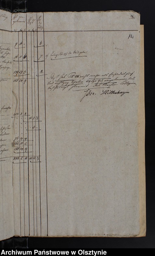 image.from.unit.number "Rechnung der Kirchen Kassen Kruklanken"