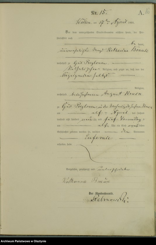 image.from.unit.number "Geburts-Haupt-Register Nr 1 - 74"