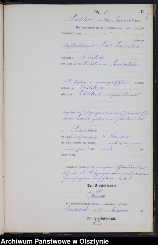 image.from.unit.number "Sterbe-Neben-Register Nr 1 - 54"