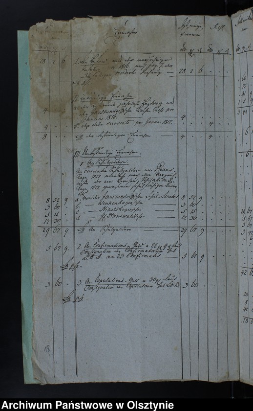 image.from.unit.number "Jahres Rechnung der Jaeskendorffschen-Schul-Casse"