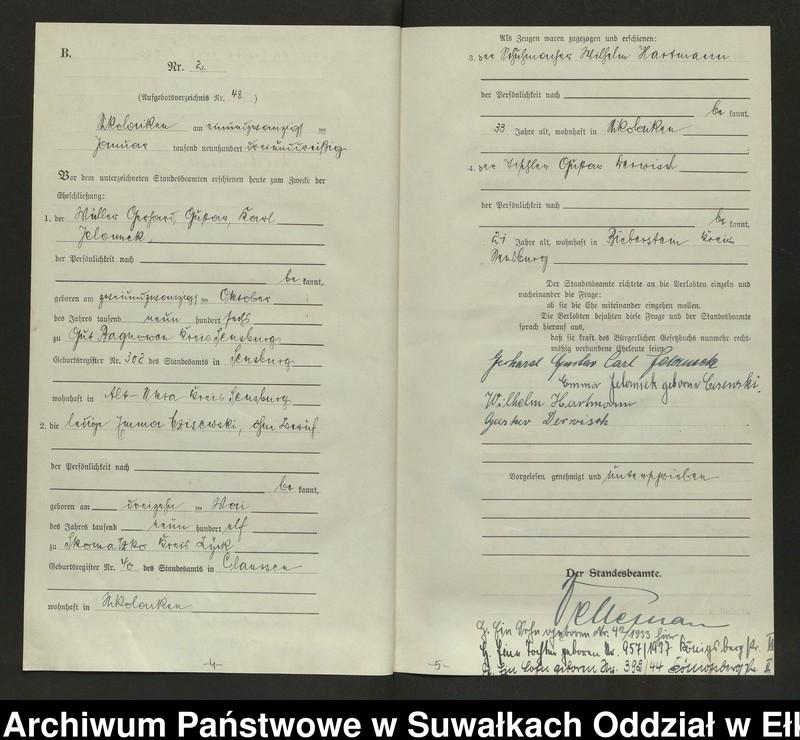 image.from.unit.number "Heirats=Haupt=Register des Königlichen Preussischen Standes-Amtes Nikolaiken Kreis Sensburg"