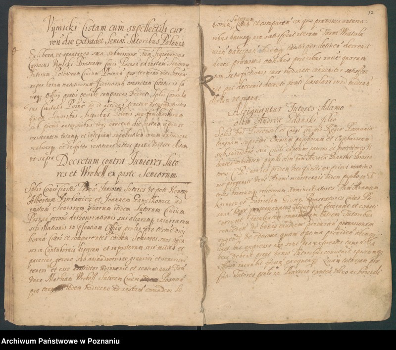 Obraz 16 z jednostki "Protocolon anni 1641actorum officii consularis Posnaniensis."