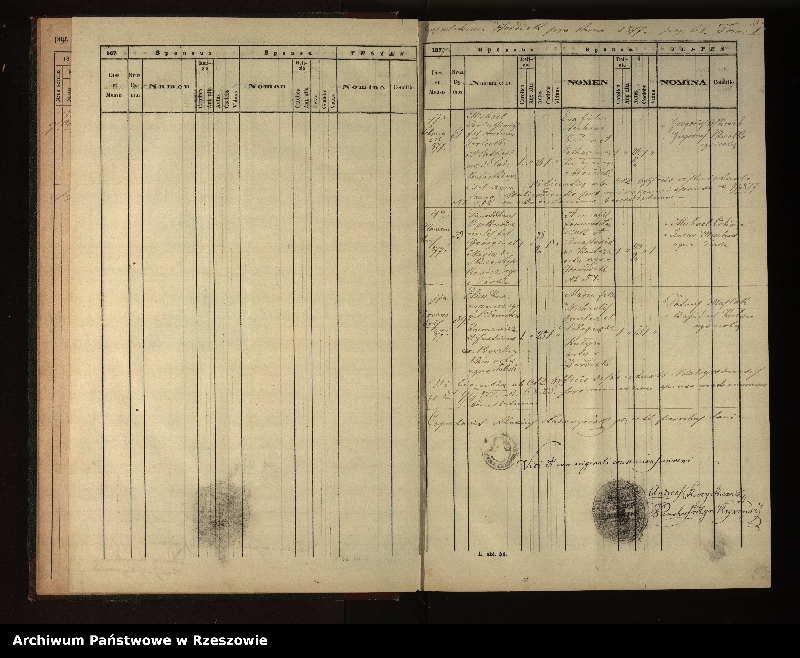 image.from.unit.number "Księga urodzeń, małżeństw i zgonów dla miejscowości Rajskie, Sakowczyk, Studenne, Horodek"