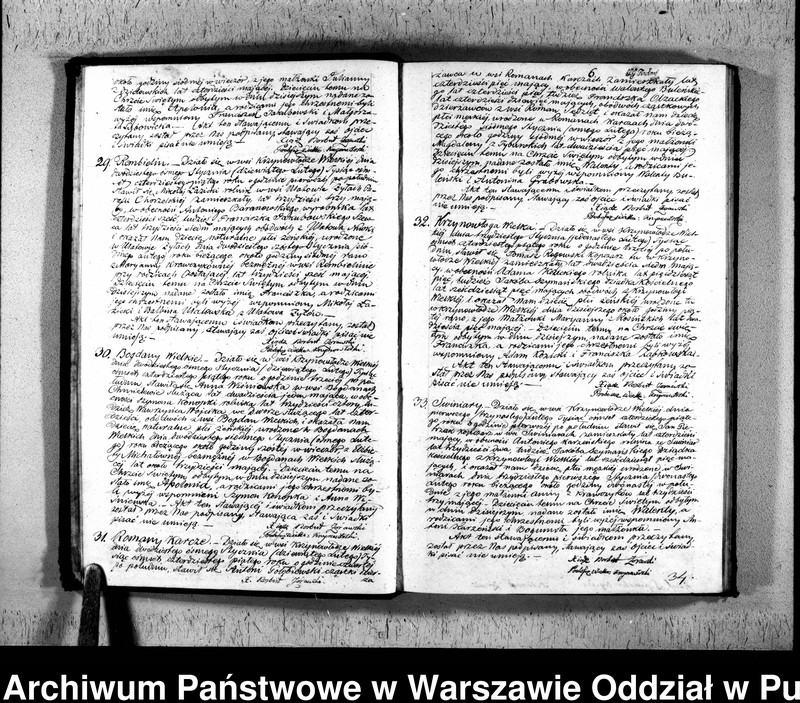 Obraz 8 z jednostki "Akta urodzeń, małżeństw i zgonów"
