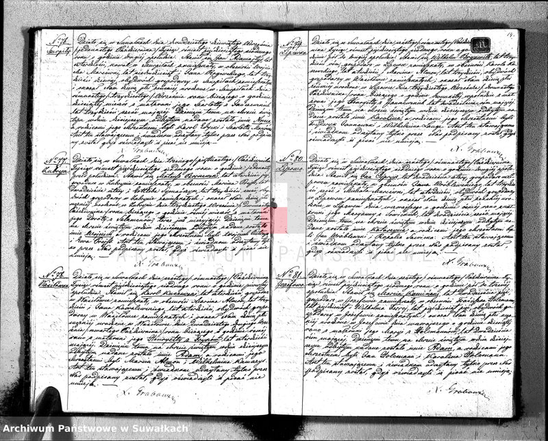 image.from.unit.number "Duplikat Akt Urodzonych, Zaślubionych i Zeszłych Parafij Ewangelicko-Augsburgskiej Suwałki za rok 1857"