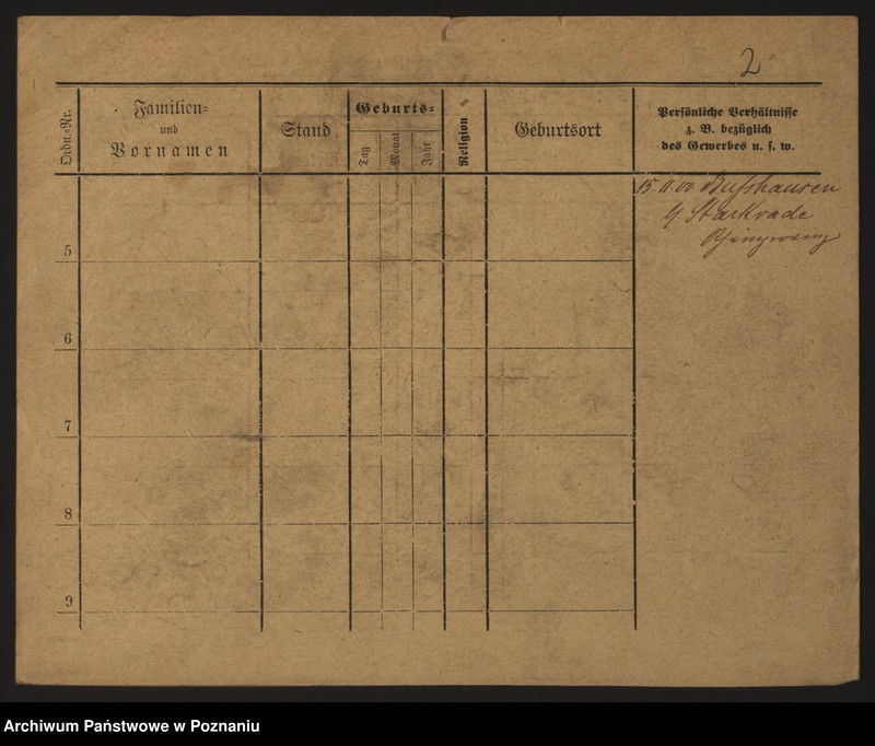Obraz 8 z jednostki "Skrzypkowiak - Skórnik"