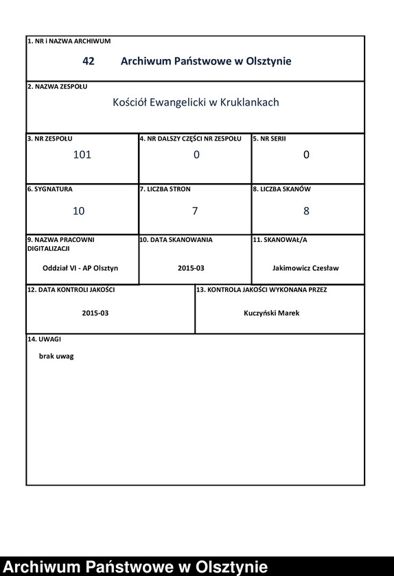 image.from.unit.number "Seelen Register aller auch nicht confirmirten in der Schul-Societät Soltmahnen Kirchspiels Kruklanken"