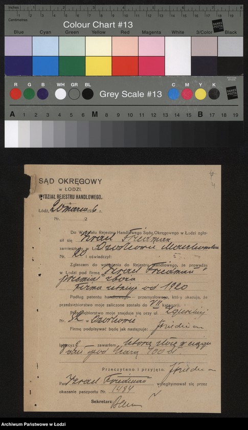 Obraz 6 z jednostki "Izrael Frydman – przemiał zboża"