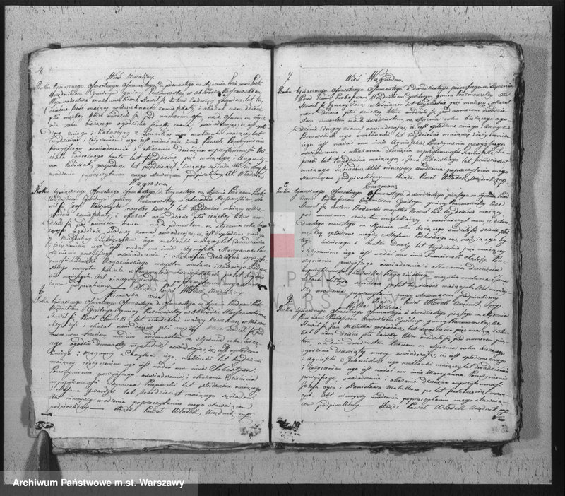 Obraz z jednostki "Akta urodzeń, małżeństw, zgonów"