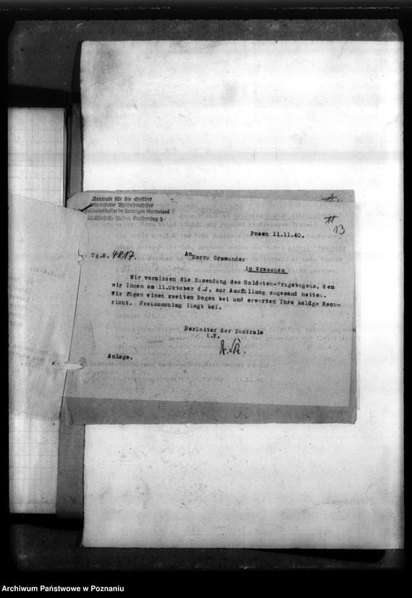 Obraz 17 z jednostki "Gustaw Aldrup aus Grünkof, Kreis Wreschen (Września)"