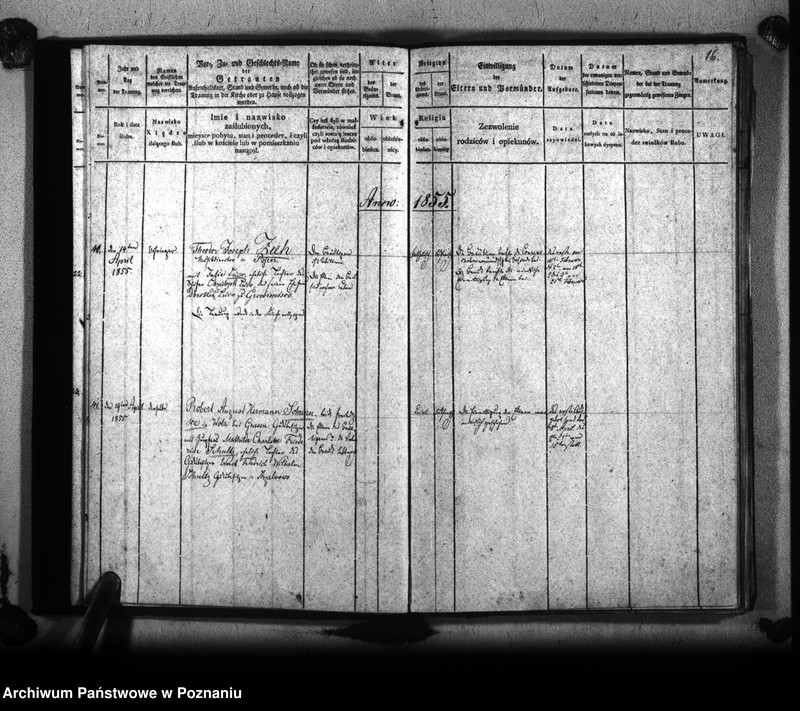 Obraz 19 z jednostki "Księga małżeństw"