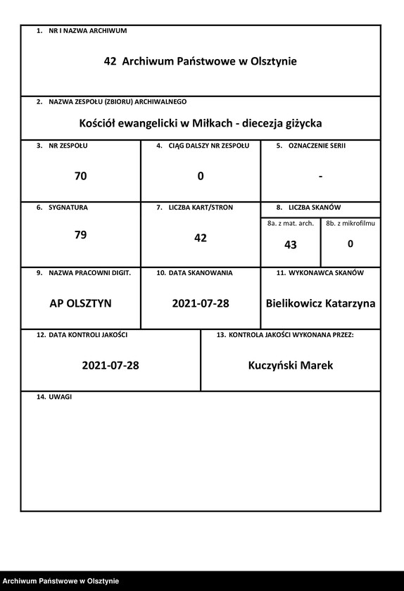 image.from.unit.number "Beläge der Pfarrwittwen Kassen Rechnung"