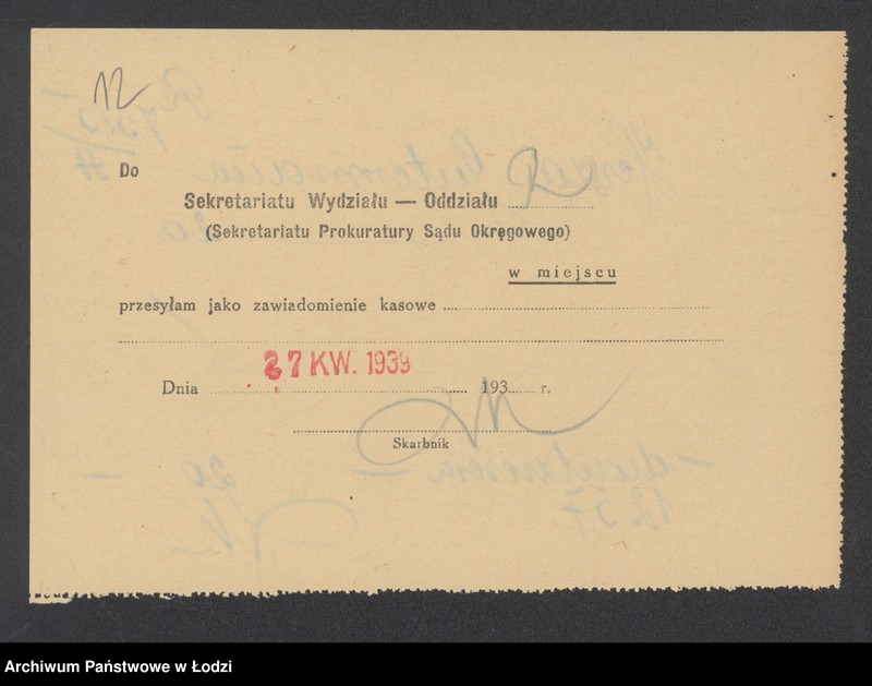 Obraz 14 z jednostki "Hersz Guterman- sprzedaż owoców"