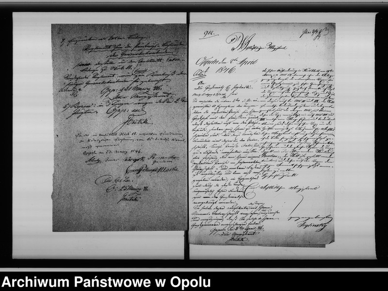 Obraz 6 z jednostki "Acta des Magistrats zu Oppeln betreffend Taxen der Gastwirthe und Flüssigkeits Maasse von 1846-48"