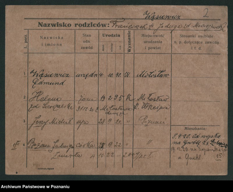 Obraz 8 z jednostki "Wasielski - Waszyniak"