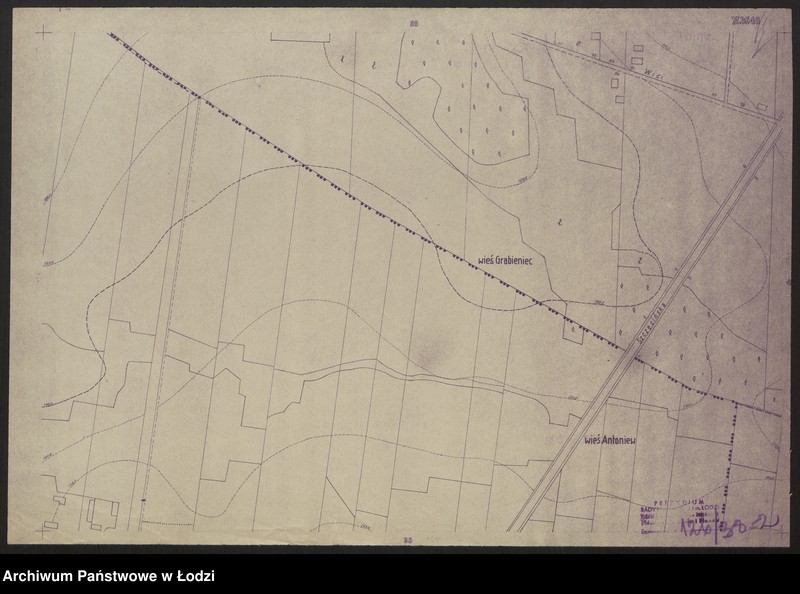 Obraz 2 z jednostki "Plan miasta Łodzi Sekcja NW 48"