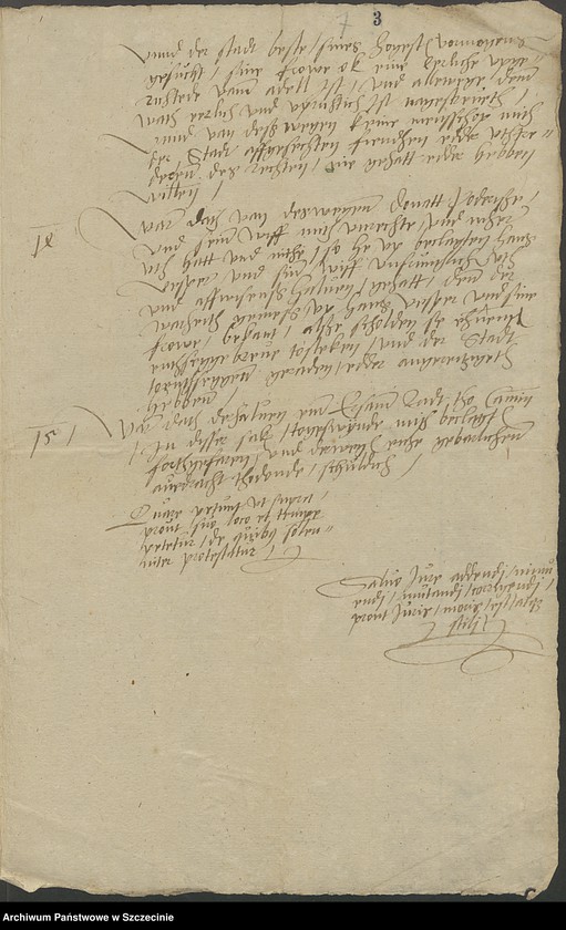 image.from.unit.number "Hans Vesper und Ehefrau contra Donat Pedentz und Ehefrau in po einer Bürgschaft."