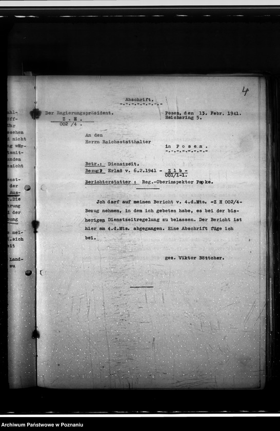 Obraz 8 z jednostki "Dienstzeit bei den Behörden"