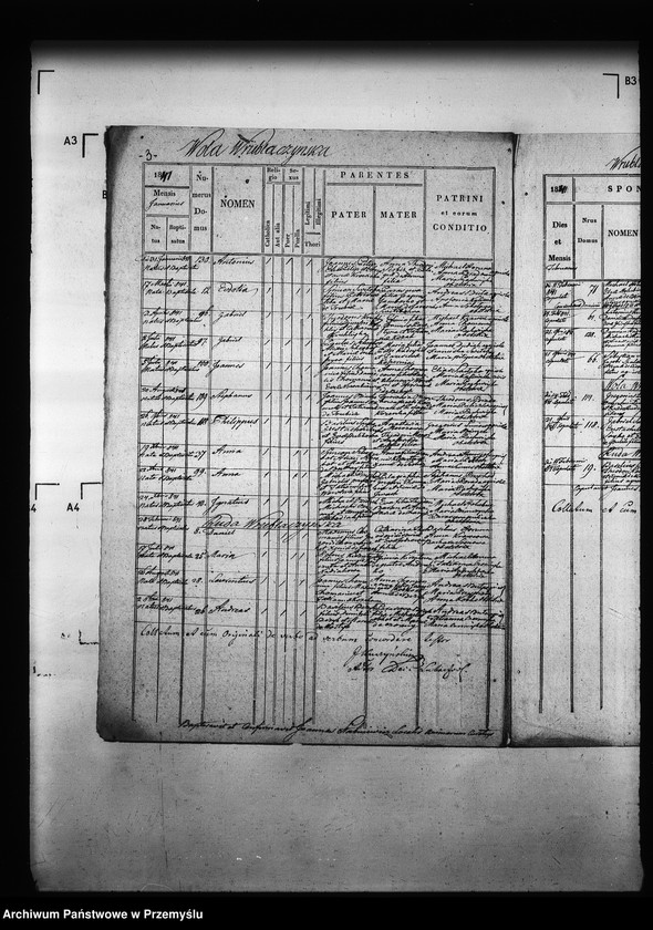 image.from.unit.number "[Kopie ksiąg metrykalnych parafii Wróblaczyn z filią Wola Wróblaczyńska (dekanat Niemirów)]"