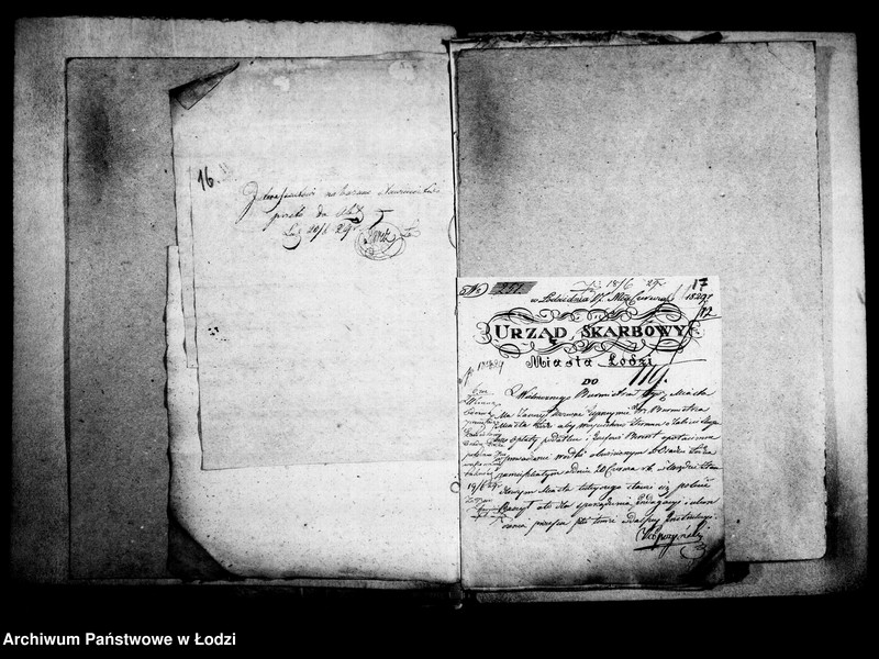 Obraz 17 z jednostki "Akta tyczące się popełnionych defraudacji skarbowych"