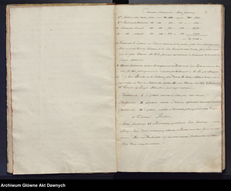 image.from.unit.number "" Opis granicy w województwie płockim od strony Królestwa Pruskiego, sporządzony przez intendenta generalnego skarbu Korytowskiego"."