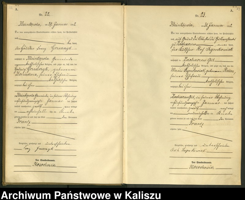 Obraz 15 z jednostki "[Księga urodzeń]"