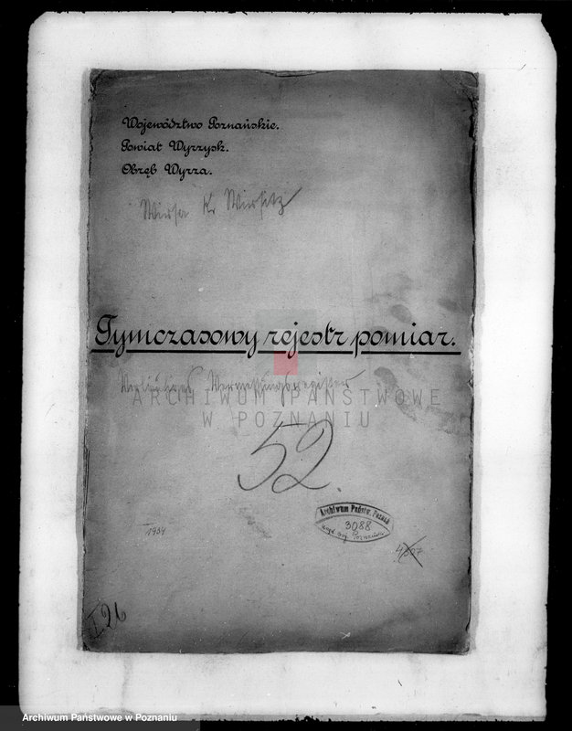 Obraz 4 z jednostki "Tymczasowy rejestr pomiarowy majątku Wyrza powiatu wyrzyskiego"